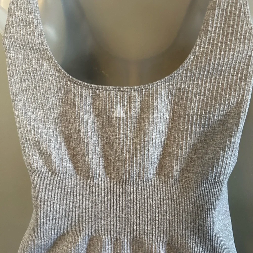 Balance Athletica dress - gray bodycon sleeveless active/athleisure - Picture 6 of 9